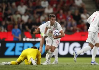 Late Iñigo Header Salvages Point for Spain in Prague